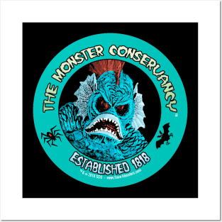 The Monster Conservancy - Green Posters and Art